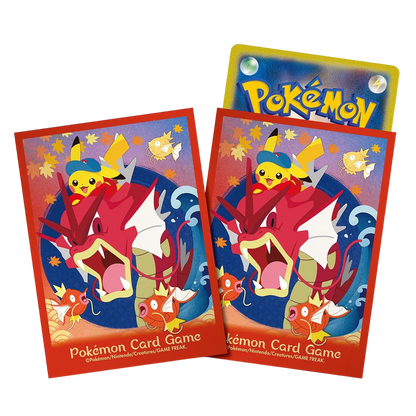Pokemon – Bustine Protettive Standard Pokemon Center Hiroshima - Shiny Gyarados (64 Bustine)
