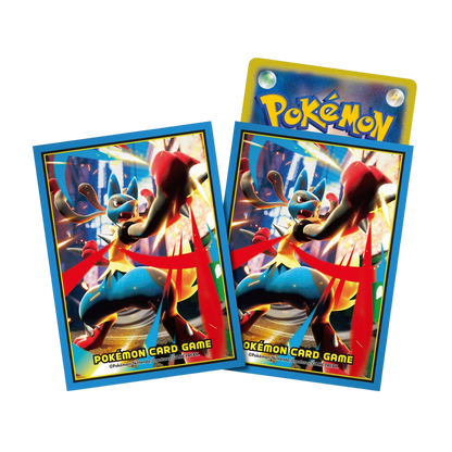 Pokemon – Bustine Protettive Standard Pokemon Center Mega Brave - Mega Lucario (64 Bustine)