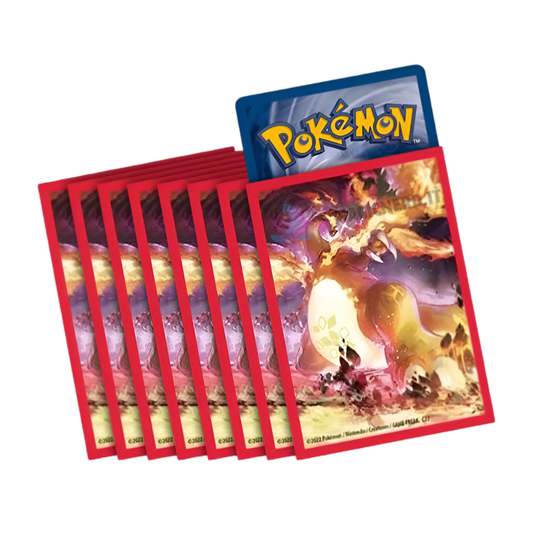 Pokemon – Proteggi carte Standard pacchetto da: 65 Bustine Ultra Premium Charizard
