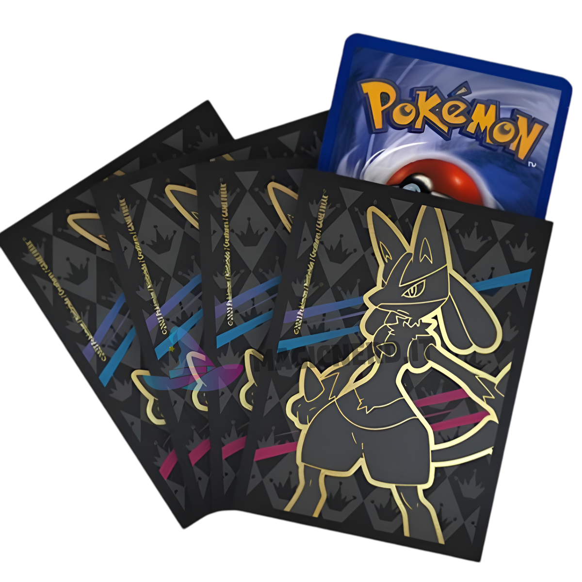 Pokemon – Proteggi carte Standard pacchetto da: 65 Bustine Zenit Regale