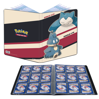 Album Ultra Pro Pokemon - Snorlax e Munchlax 9 Tasche 10 Pagine