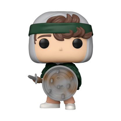 Funko pop hunter dustin with shield stranger things stagione 4