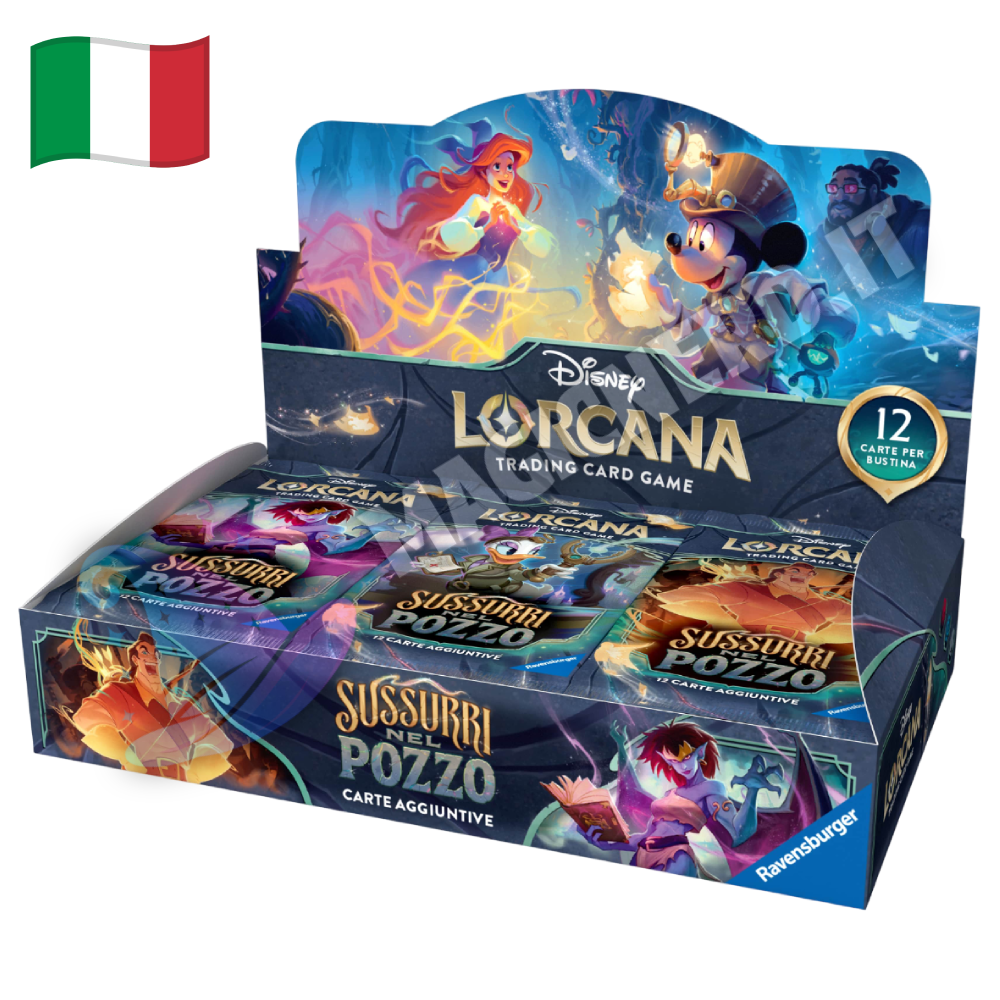 Sussurri Nel Pozzo - Box 24 Buste - Disney Lorcana TCG - ITA
