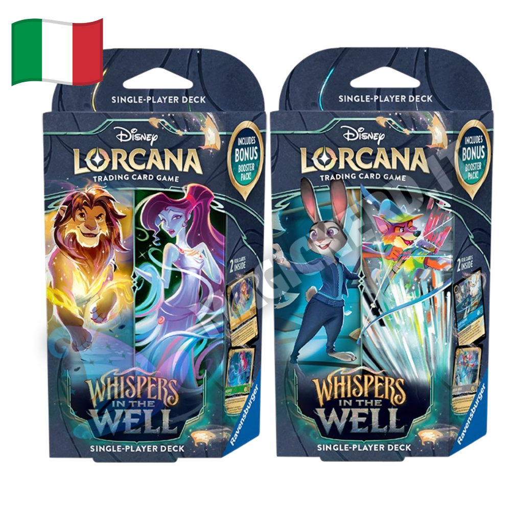 Sussurri Nel Pozzo - Bundle 2 Starter Deck - Disney Lorcana TCG - ITA