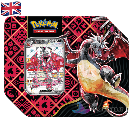 Charizard ex - Tin da Collezione Paldean Fates - Special (ENG)