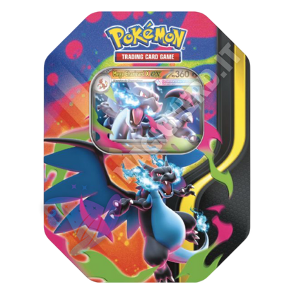Pokemon Tin Da Collezione Mega Charizard X (ITA)
