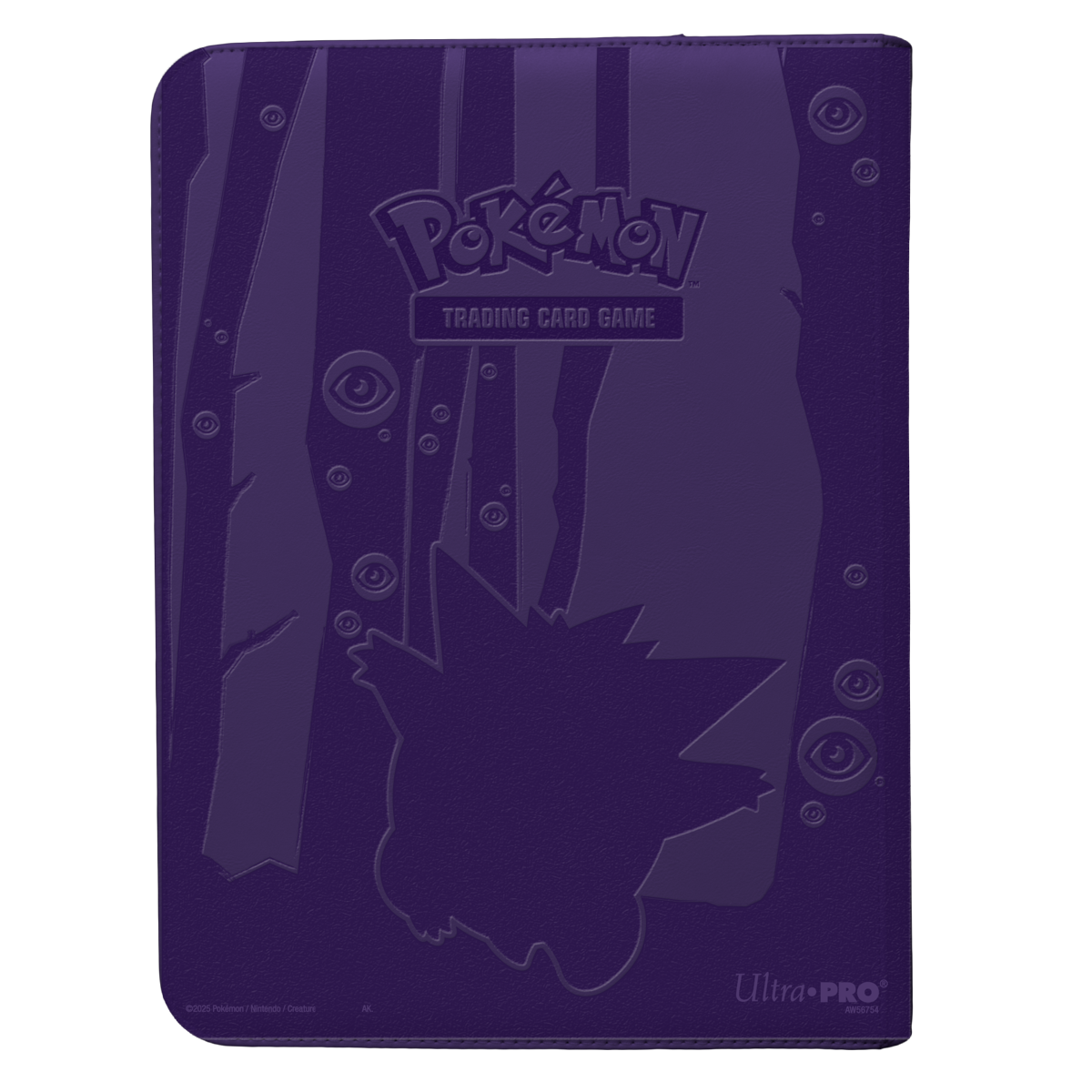 Album Pro Binder 9 Tasche Con Zip Gengar Ultra Pro